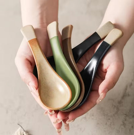 Hand-Painted Ceramic Spoons – Artistic & Functional Tableware