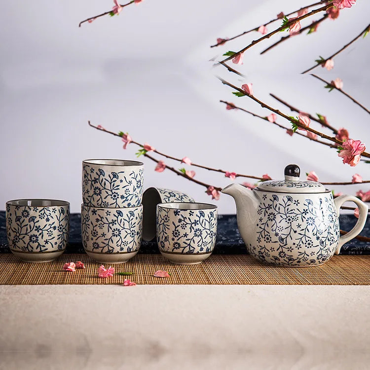 Urban nest - Japanese Hand-Painted Teapot Set – Urban Elegance