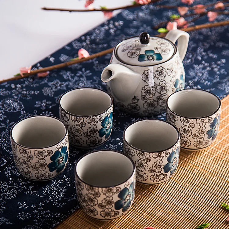 Urban nest - Japanese Hand-Painted Teapot Set – Urban Elegance