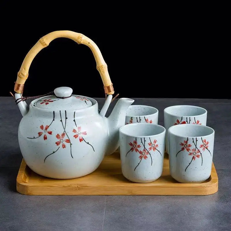 Urban nest - Japanese Hand-Painted Teapot Set – Urban Elegance