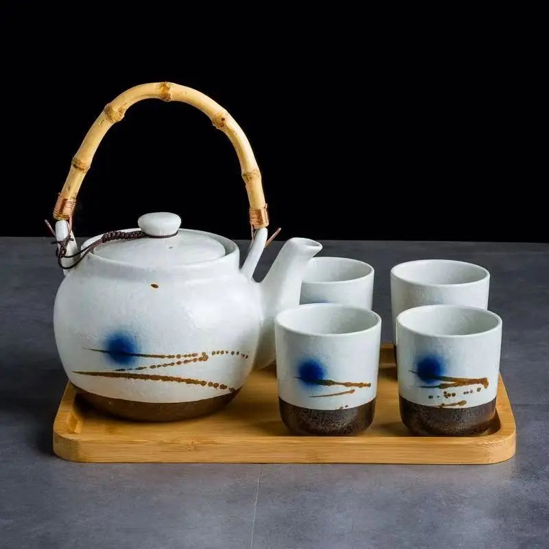 Urban nest - Japanese Hand-Painted Teapot Set – Urban Elegance