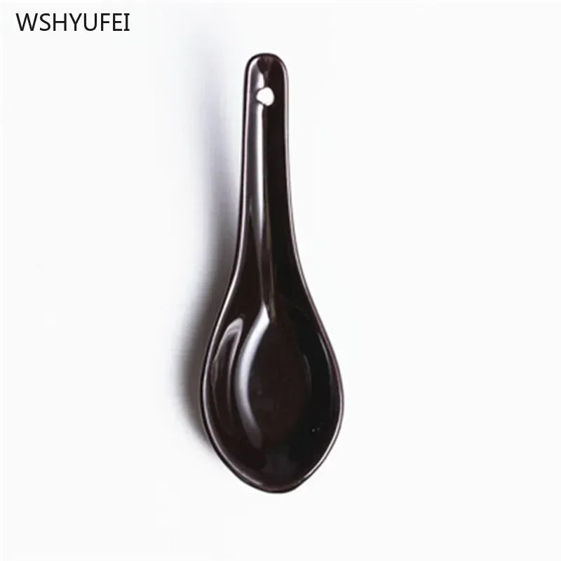 Urban Nest Magnolia Bloom Ceramic Tableware – Handcrafted Blue Dinner Plates & Bowls Set