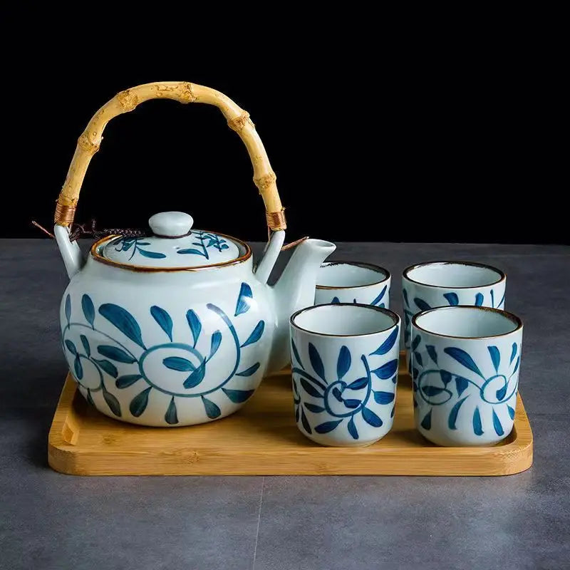 Urban nest - Japanese Hand-Painted Teapot Set – Urban Elegance